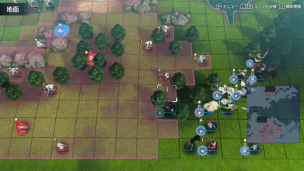 西の砦に向けて進軍する