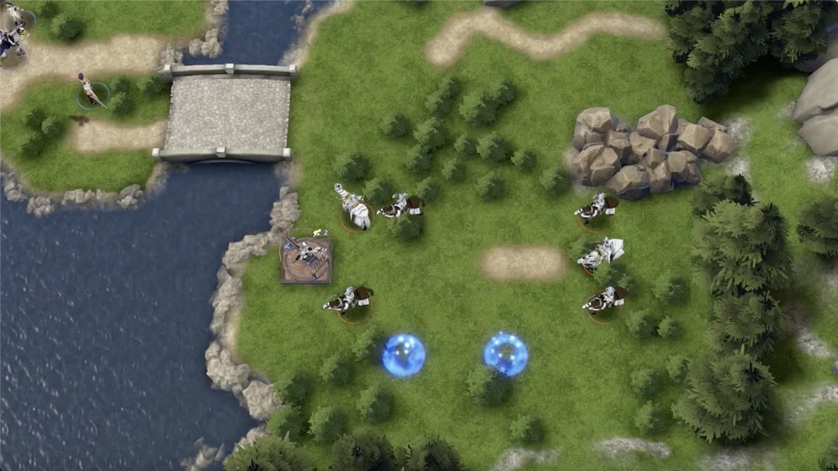 弓砲台や増援に注意しつつ立ち回る