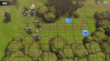 待機させておいた部隊で増援を処理