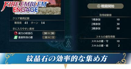 紋晶石の効率的な集め方