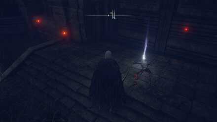 赤の小偶像の実際の場所