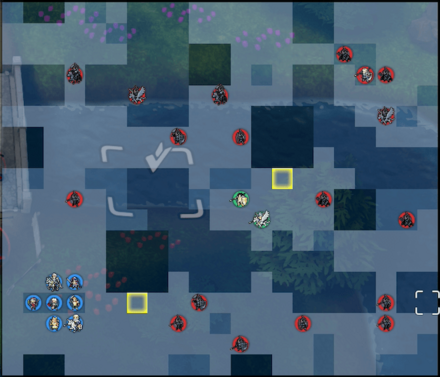 第4章「襲撃者」の攻略ミニマップ