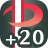 必避＋20のアイコン