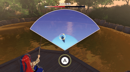 魚を気絶させる