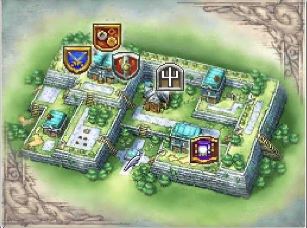 クリアベールのマップ