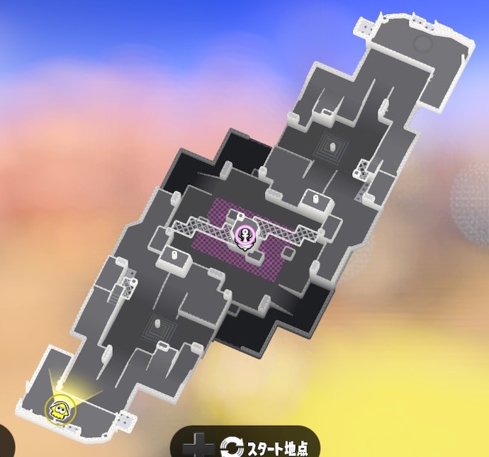 ユノハナ大渓谷のガチエリアマップ