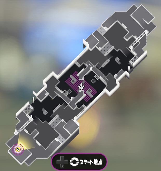 ゴンズイ地区のガチエリアマップ