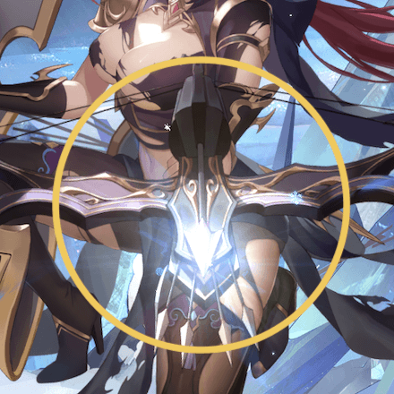 少女廻戦の先登クロスボウのタップする場所