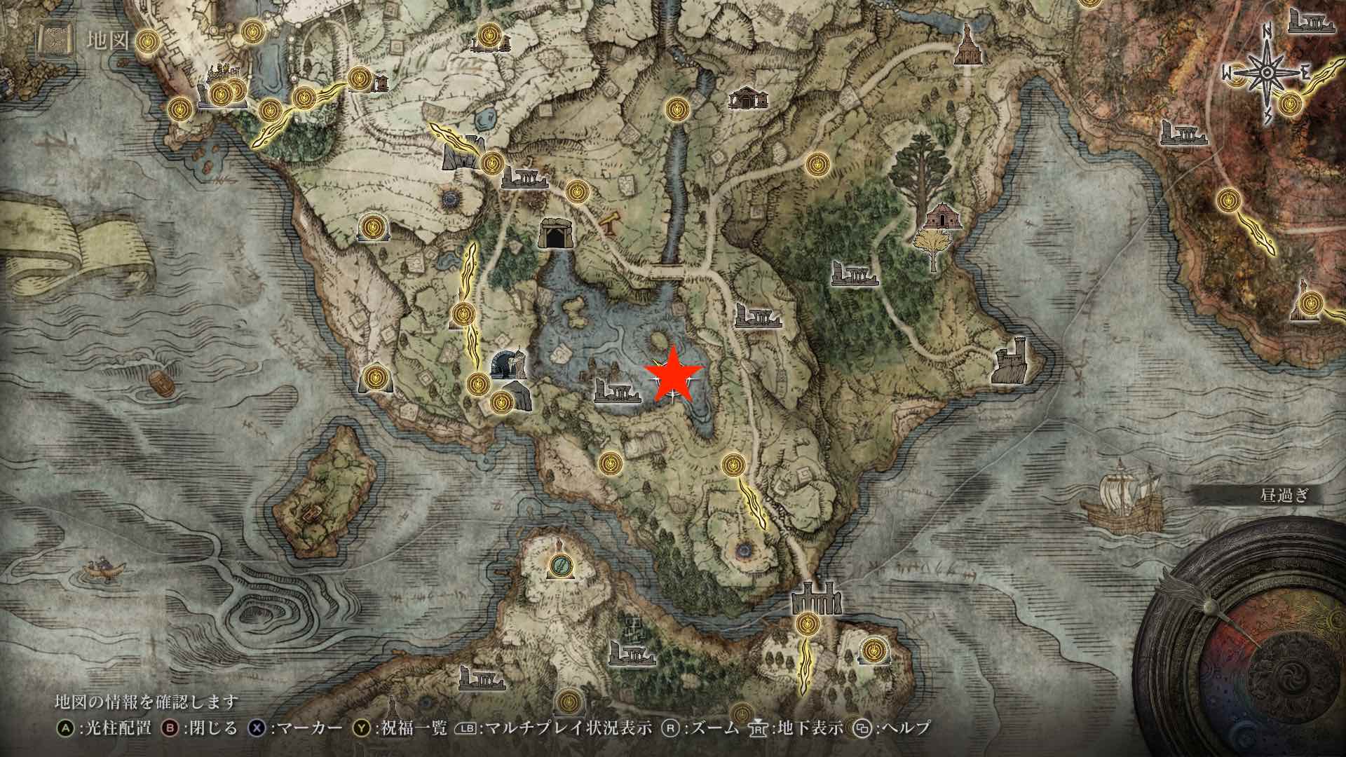 大蟹の主な出現場所