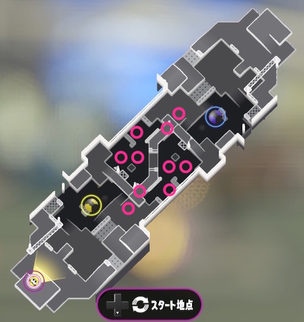 ゴンズイ地区のガチアサリマップ