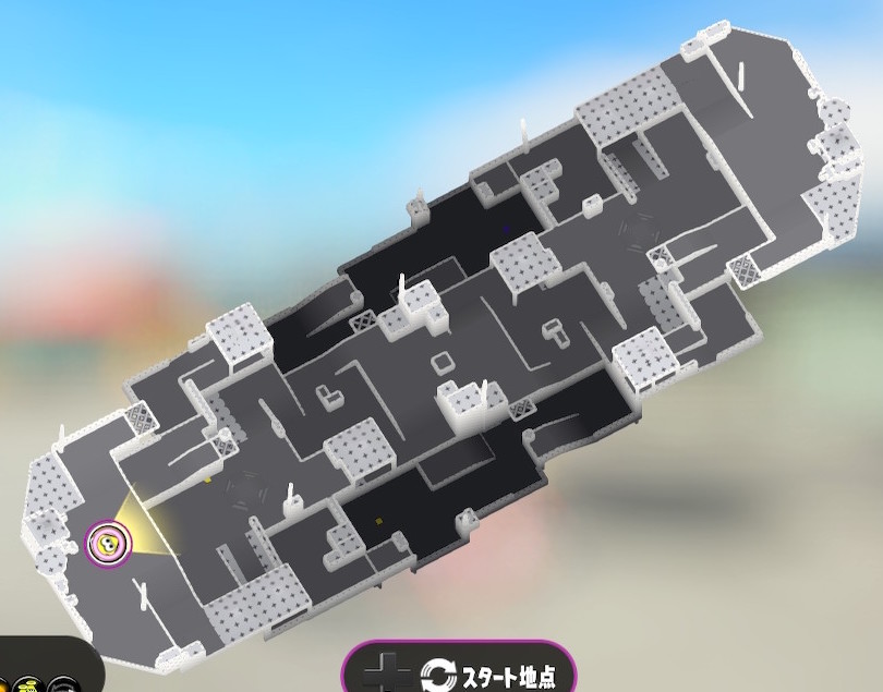 ヤガラ市場のナワバリバトルマップ