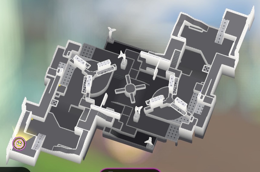 キンメダイ美術館のナワバリバトルマップ