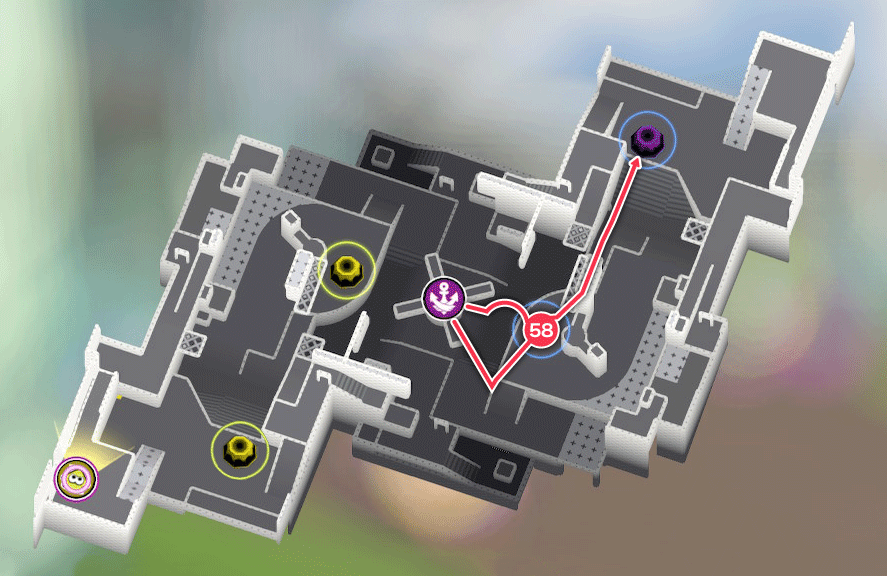 キンメダイ美術館のガチホコマップ