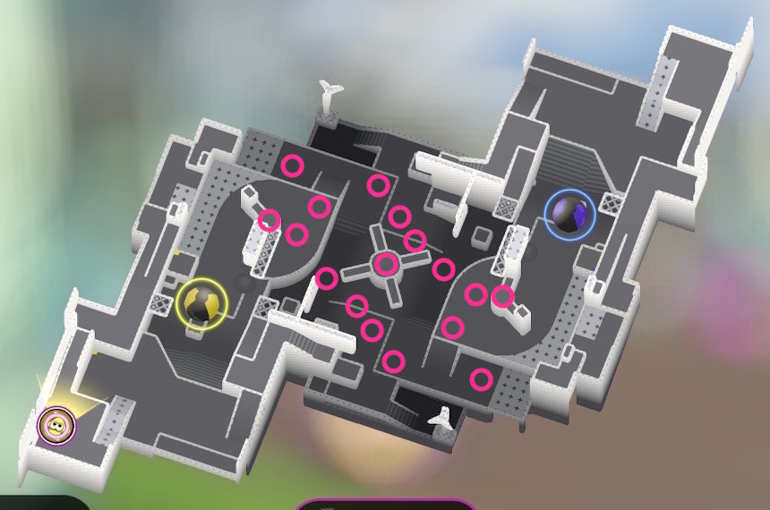 キンメダイ美術館のガチアサリマップ