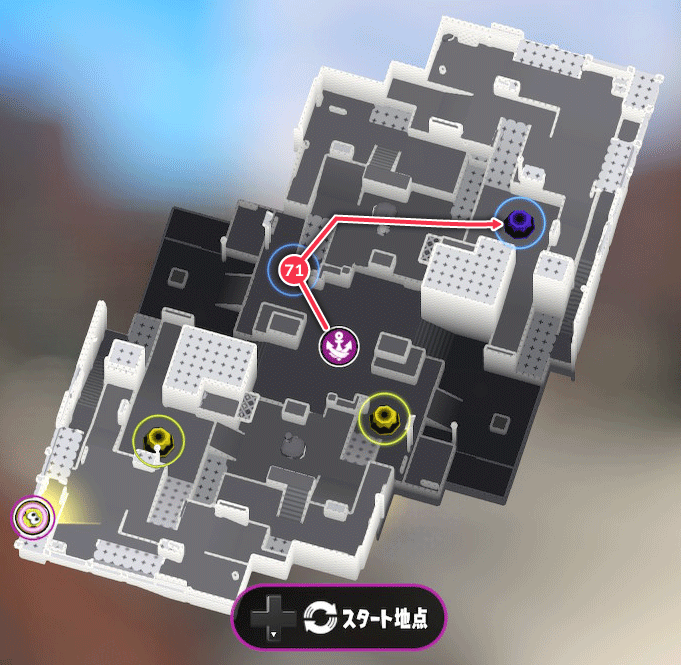 海女美術大学のガチホコマップ