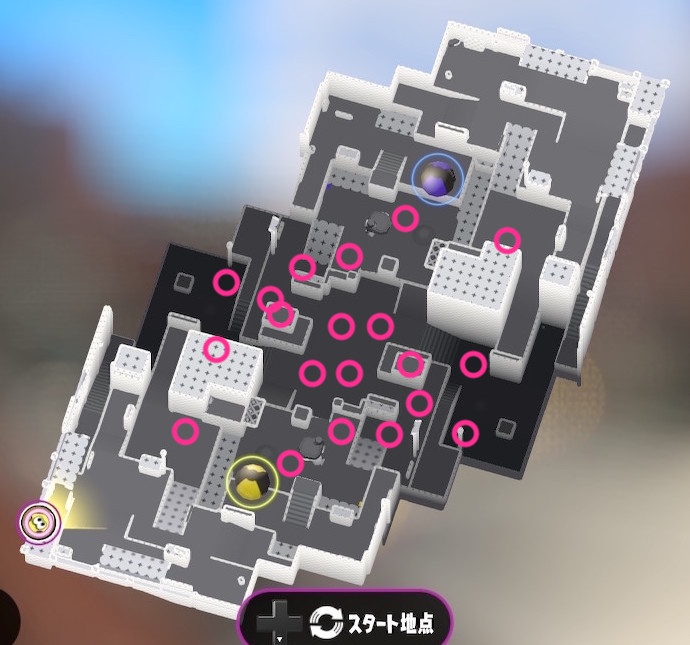 海女美術大学のガチアサリマップ