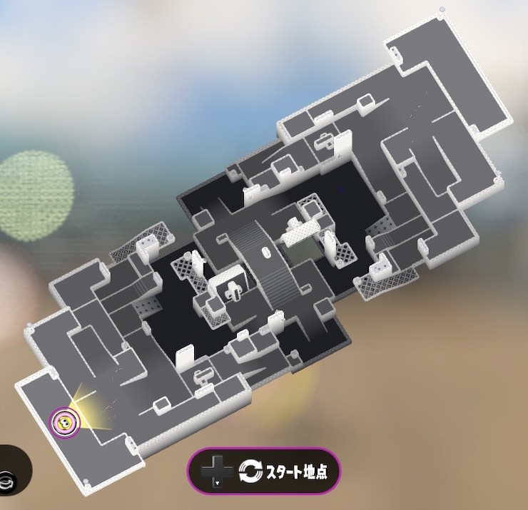 チョウザメ造船のナワバリバトルマップ