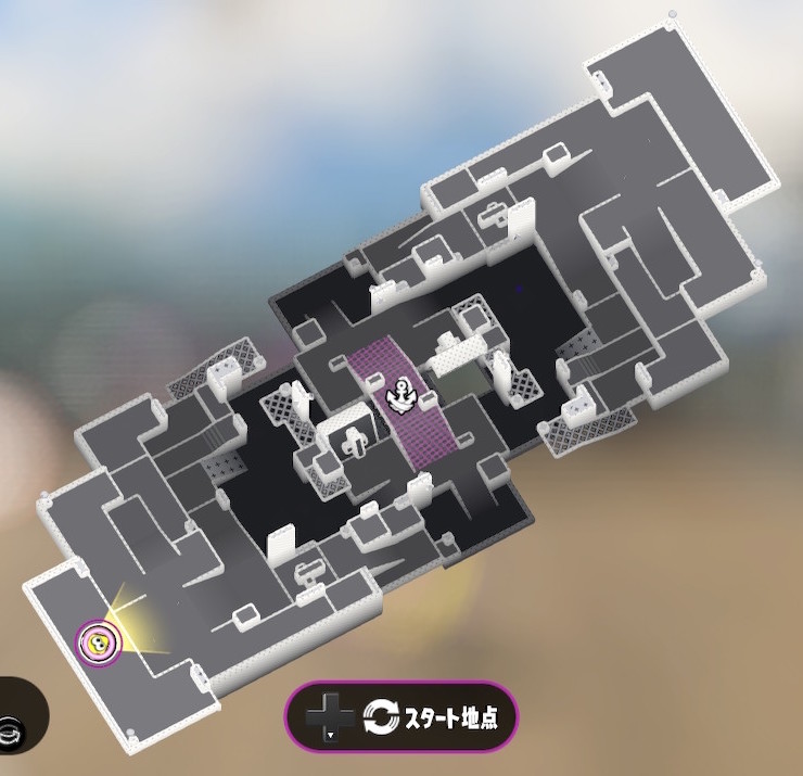 チョウザメ造船のガチエリアマップ