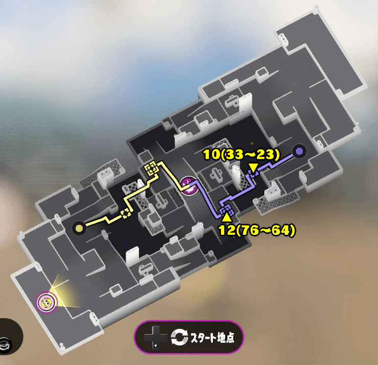 チョウザメ造船のガチヤグラマップ