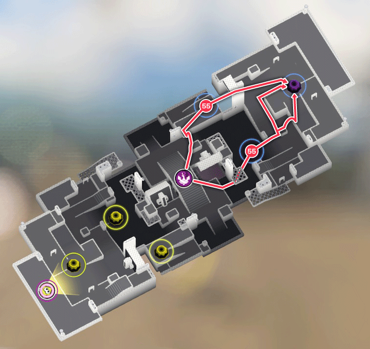 チョウザメ造船のガチホコマップ