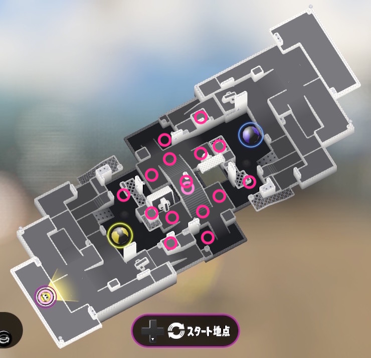 チョウザメ造船のガチアサリマップ