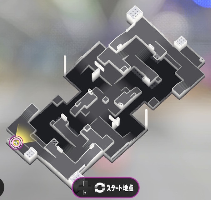 ザトウマーケットのナワバリバトルマップ