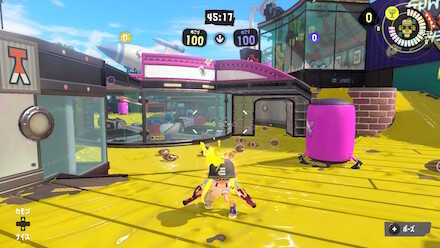 実際のアサリの位置が表示される状態