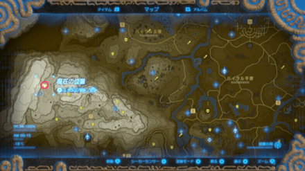 アイスチュチュの出現場所マップ