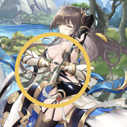 少女廻戦の白鴿のタップする場所