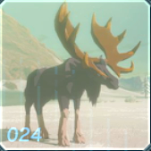 タバンタヘラジカの画像