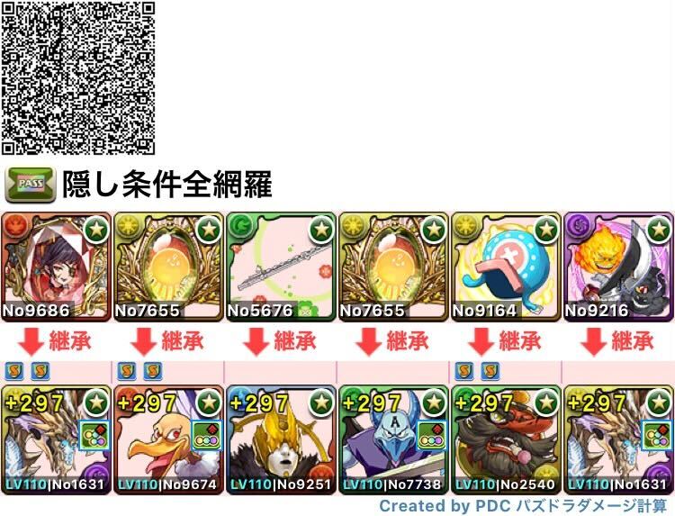 隠し条件全網羅編成