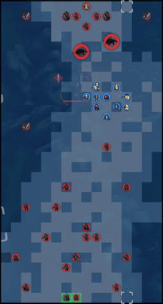 11章撤退のミニマップ