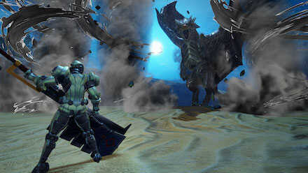 砂塵の中の黒い影の開催日