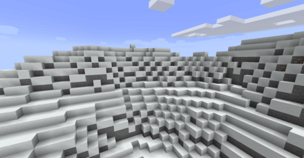 ギザギザの山頂画像