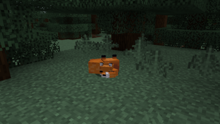 キツネがスポーンする