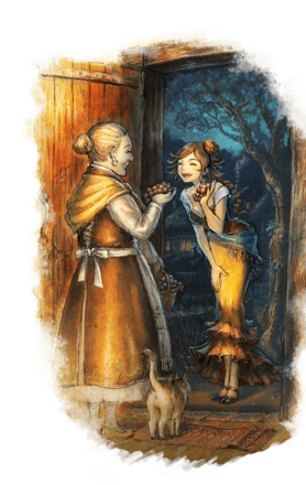 アグネア(夜)の立ち絵