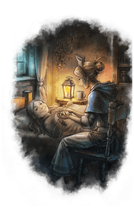 キャスティ(夜)の立ち絵