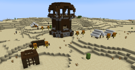 砂漠の前哨基地