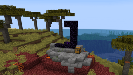 サバンナの荒廃したポータル