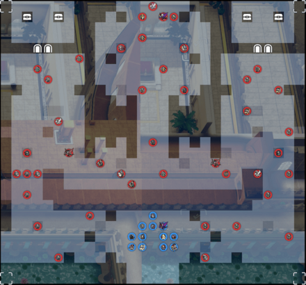 14章ソルム攻防戦のミニマップ