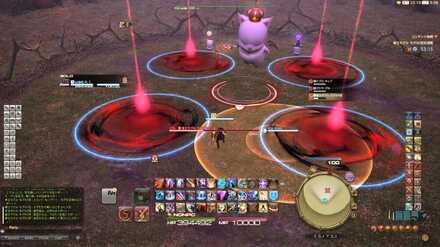 塔+ランダム対象へAOE連発