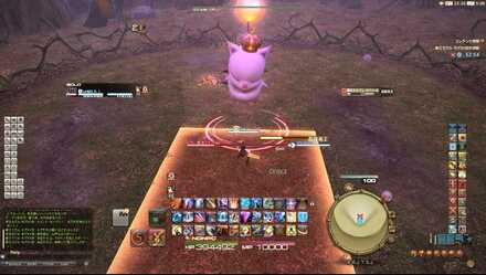 ランダム対象へ直線範囲