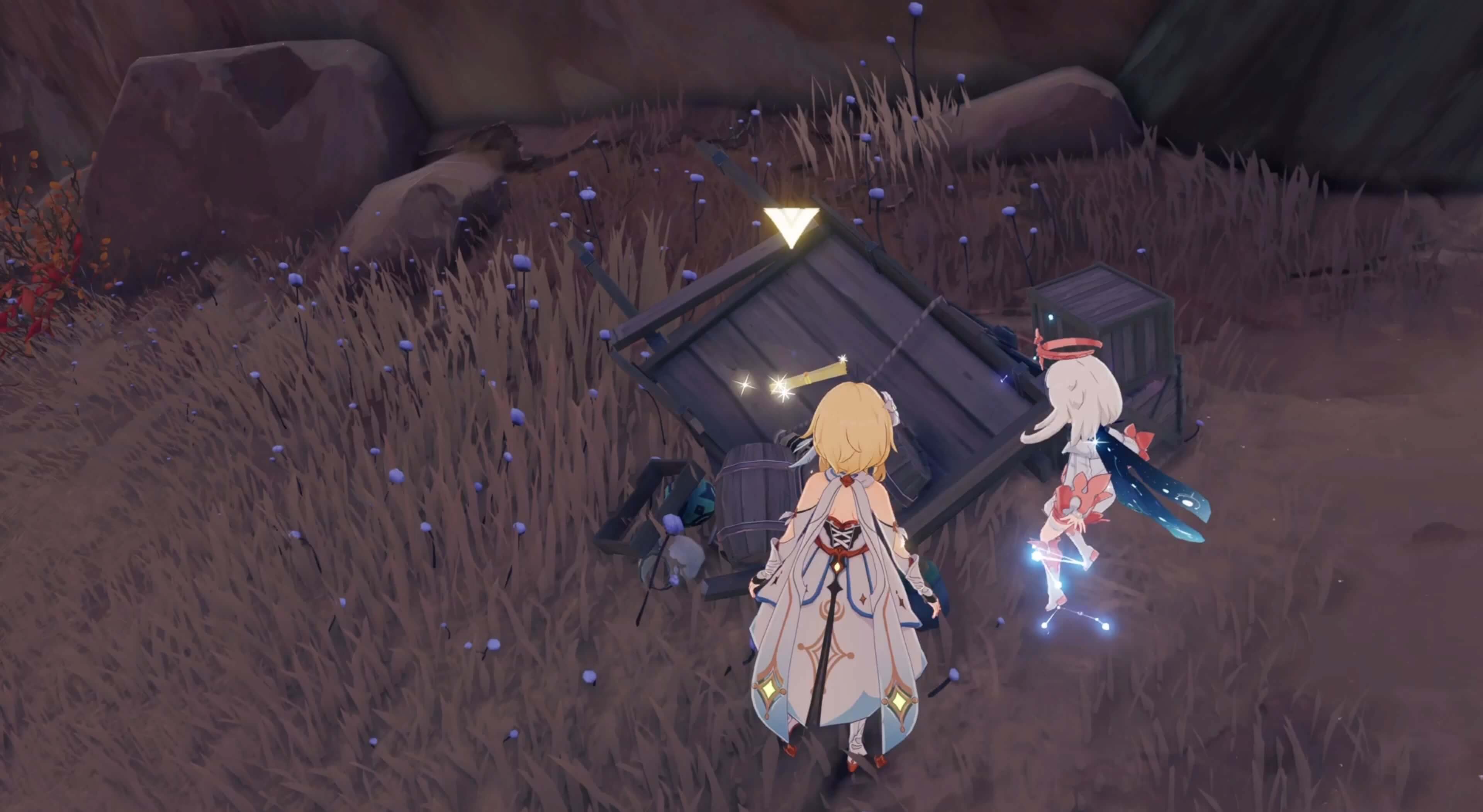 拠点にある3つの書類を調べる