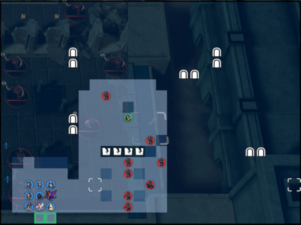 第15章廃墟のダンサーのミニマップ