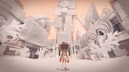 白いハイカラスクエア