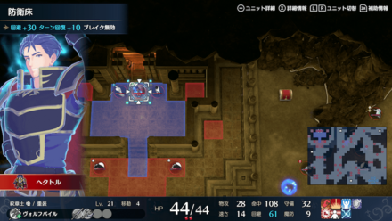 ヘクトルのステータス