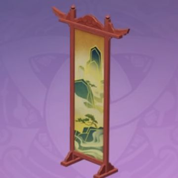 慶賀屏風-「重なり合う連雲」の画像