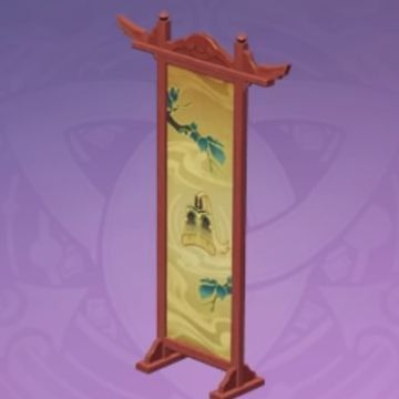 慶賀屏風-「響き渡る古の曲」の画像