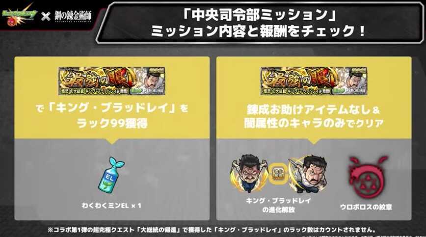 中央司令部ミッション