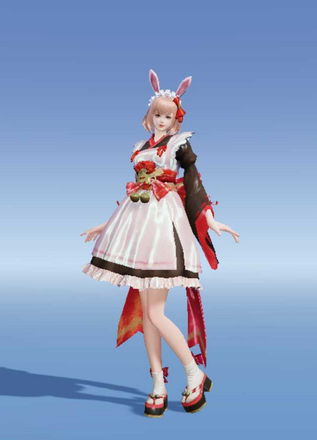 兎メイド：元気うさぴょん画像